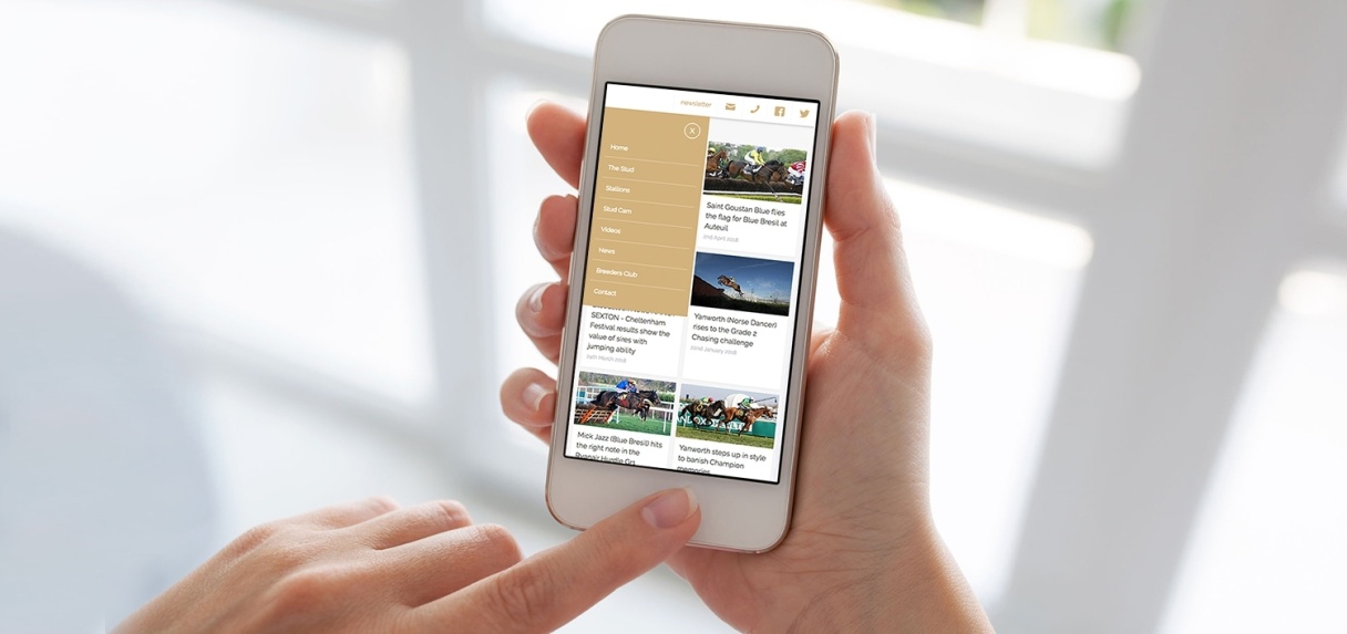 Yorton Farm responsive website